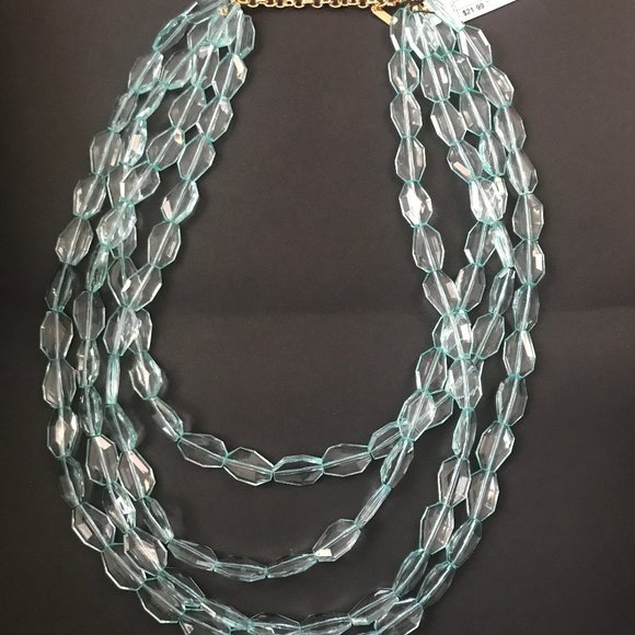 Sugarfix Jewelry - Sugarfix by Baublebar Chunky Blue Beaded Necklace